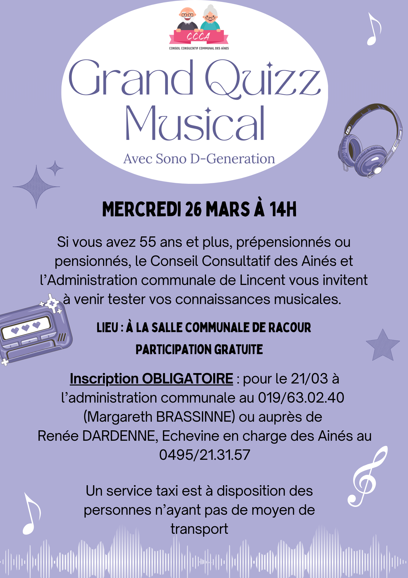 Quizz musical du 26 mars 2025